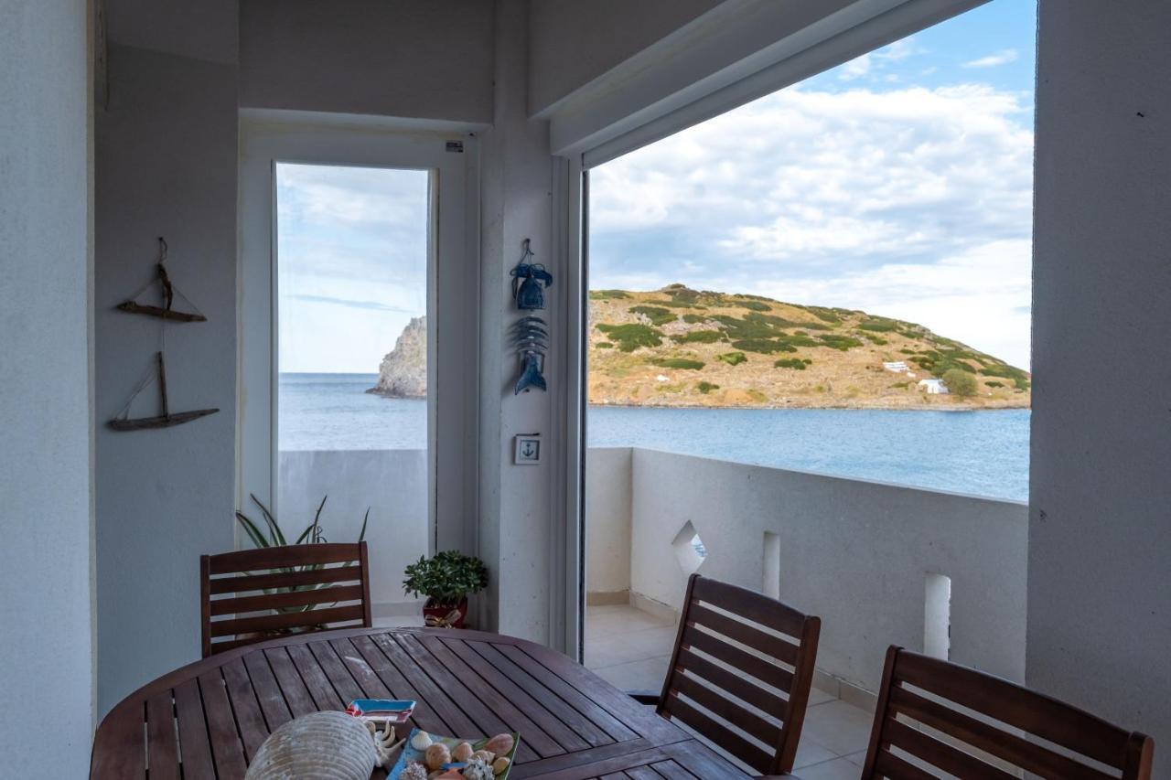 Seaside Flat With Hydromassage Apartment Mochlos Exterior foto