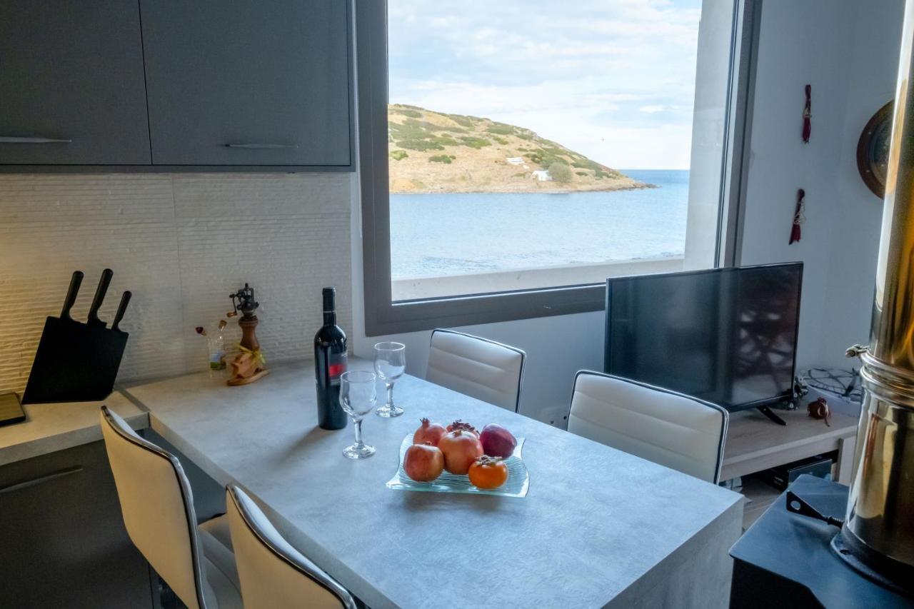 Seaside Flat With Hydromassage Apartment Mochlos Exterior foto