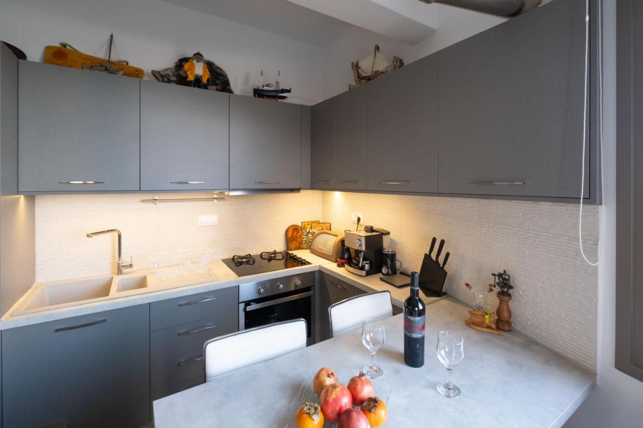 Seaside Flat With Hydromassage Apartment Mochlos Exterior foto
